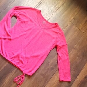 New York and Co Women's pink 3/4 sleeve shirt.  Extra small